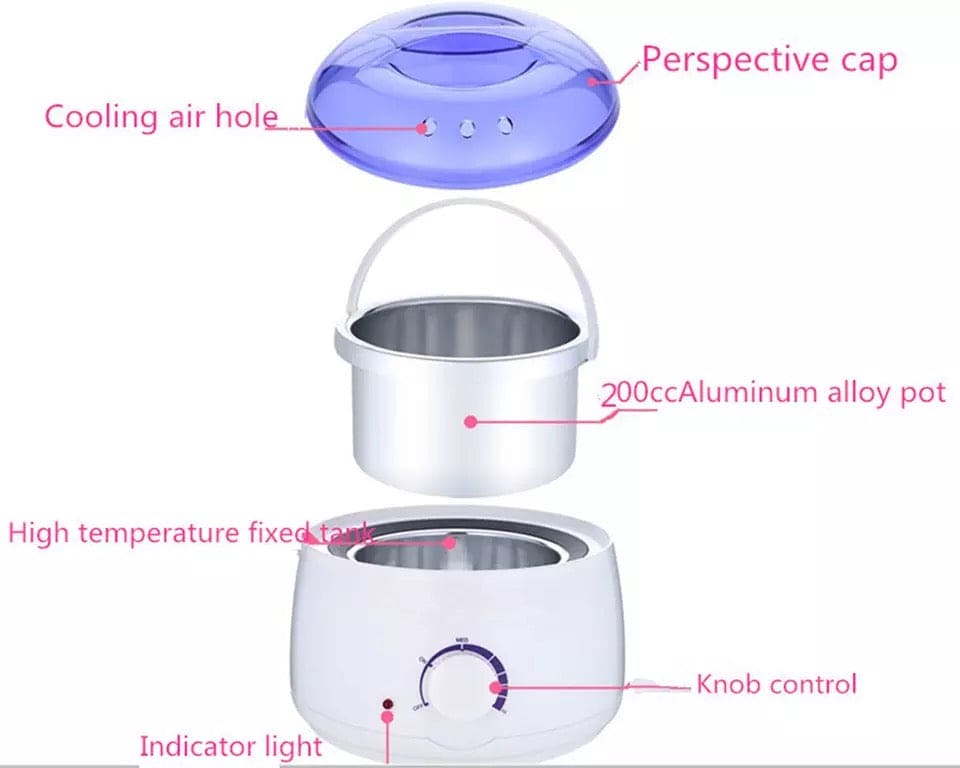 Wax Melting Heating Machine, Multifunctional Wax Melting Pot, Wax Beans Bead Heater, Wax Paraffin Heater, Portable Electric Hair Removal Kit, Melting Pot Hot Wax Heater Wax Melting Heating Machine, Multifunctional Wax Melting Pot, Wax Beans Bead Heater, Wax Paraffin Heater, Portable Electric Hair Removal Kit, Melting Pot Hot Wax Heater